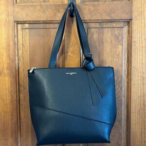 Karl Lagerfeld Paris Chantelle Faux Leather Bow Tie Tote
